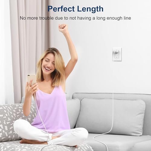 20W USB C Fast Charger for iPhone 14/13/12 | 4-Pack Wall Plug + Cables - Image 8