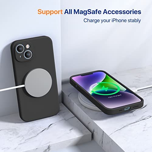 Miracase iPhone 14 Case: Tough Protection, Camera Shield, Silicone Grip 6.1" - Image 9