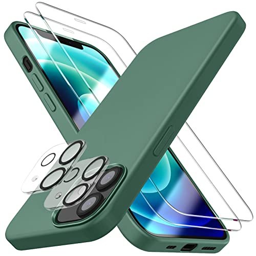 iPhone 12 Mini Case: Rugged 5-in-1 Protection, Shockproof Green Cover + Screen & Camera Guards - Image 7