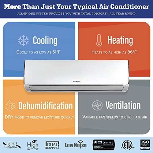 PIONEER Diamante Mini-Split AC & Heat Pump System with 16 Ft. Install Kit - Image 3