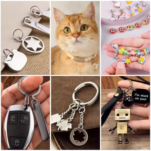 100PCS 5.5mm Mini Split Rings for Jewelry Making, DIY Crafts & Accessories - Image 6