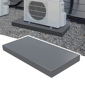 Mini Split AC Pad - Durable Ground Support Base for Outdoor Condenser Units