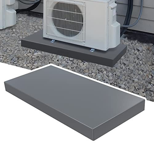 Mini Split AC Pad - Durable Ground Support Base for Outdoor Condenser Units
