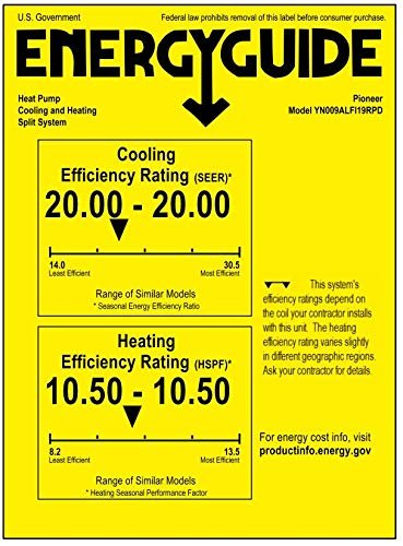 PIONEER Diamante Mini-Split AC & Heat Pump System with 16 Ft. Install Kit - Image 9
