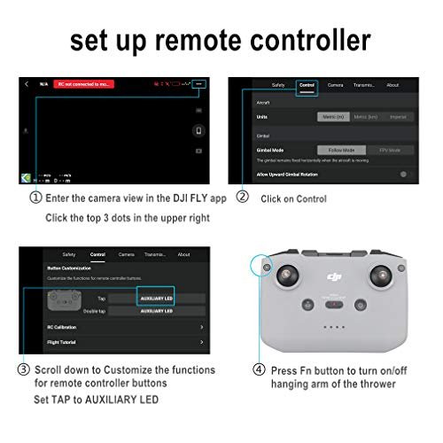 Hanatora Drone Airdrop Device for DJI Air 2S/Mavic Air 2 - Delivery & Rescue - Image 6