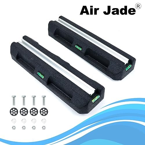 Heavy-Duty Mini Split AC Condenser Mount | Rubber Anti-Vibration Base Kit | 1100 lbs Capacity - Image 9