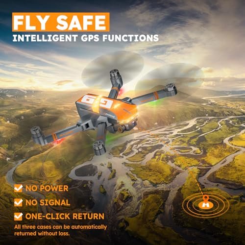 "4K GPS Drone for Adults: Foldable, Brushless Motor, 5G FPV, Under 249g" - Image 4