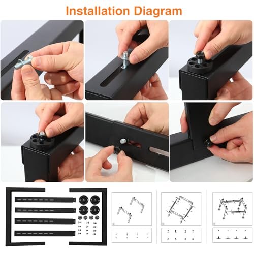 Wells Adjustable Heavy-Duty Mini Split Stand, Fits 9,000-36,000 BTU ACs - Image 7