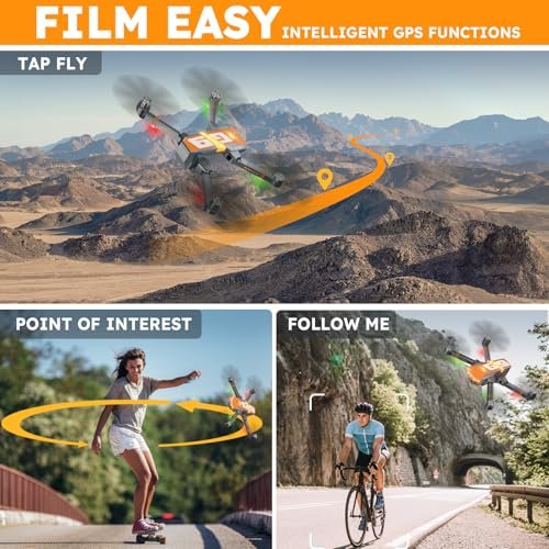 "4K GPS Drone for Adults: Foldable, Brushless Motor, 5G FPV, Under 249g" - Image 6