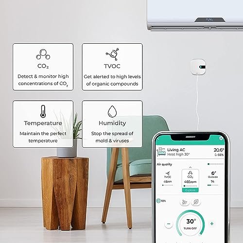 Sensibo Air Pro Smart AC Controller & Air Quality Monitor - Alexa & Siri - Image 5