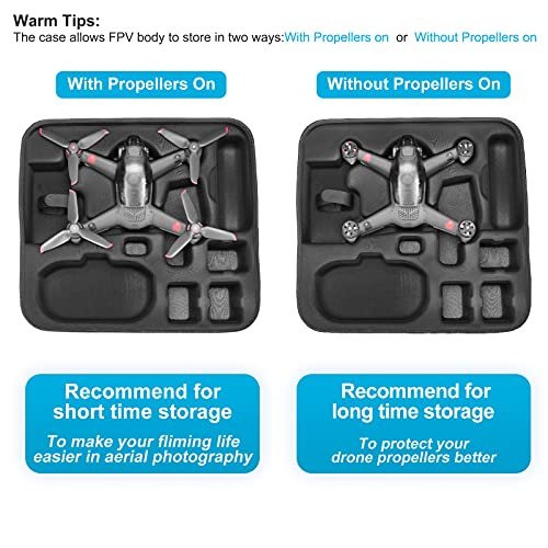 DJI FPV/Avata Pro Hard Case | Protective Travel Gear | Full Accessory Storage - Image 5