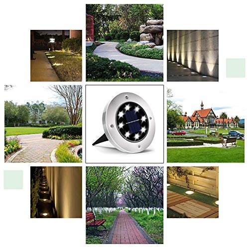 Solar Garden Lights 12-Pack: Waterproof Outdoor Pathway Landscape Lighting - Image 5