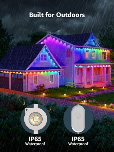 Smart RGB Christmas Lights AI Sync 100ft APP Control Alexa Google WiFi - Image 9