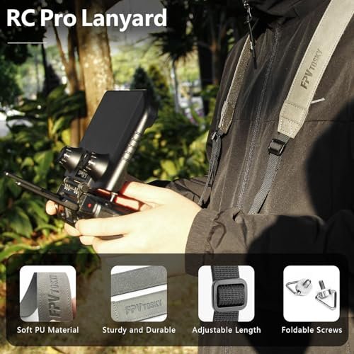 DJI Mavic 3 RC Pro Controller Sunhood Kit - Lanyard, Screen Protector, Accessories - Image 5