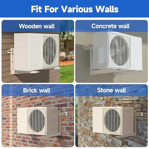 TAKTOPEAK Adjustable Wall Mount Brackets for Mini Splits 7000-24000 BTU - Image 2