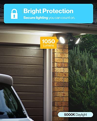 Bright LED Outdoor Flood Light | 100W Equivalent | Waterproof Daylight Patio Lamp - Image 2