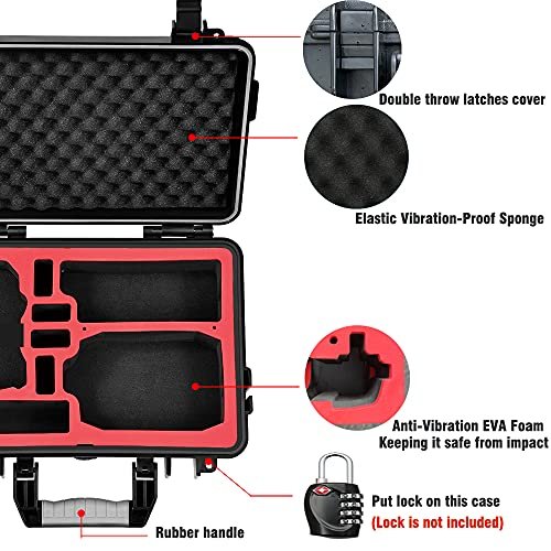 Lekufee Waterproof Case for DJI Mini 2, Mini SE, Mavic Mini & Accessories - Image 3