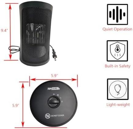 Stay Cozy This Winter: Our Portable Ceramic Space Heater!