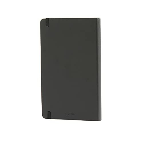 Amazon Basics Hardcover Lined Notebook, 240 Pages, 5" x 8.25", Black - Image 3
