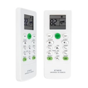 Ultimate Universal AC Remote Control | 6000 Brands LCD Air Conditioner Replacement Clicker