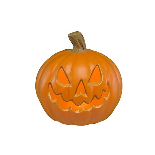 Glowing LED Pumpkin Lantern: Timer, Battery-Powered Halloween & Thanksgiving Decor - Image 3
