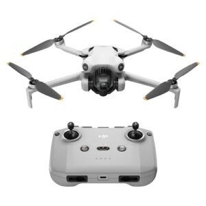 DJI Mini 4 Pro (DJI RC-N2), Drones with Camera for Adults 4K, Under 0.549 lbs/249 g, 34 Mins Flight Time, 20km Max Video Transmission Distance, Omnidirectional Vision Sensing, Mini Drone for Beginners
