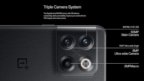 Here's an optimized version:
OnePlus 10T 5G Unlocked Smartphone: 8GB RAM, 256GB Storage, Moonstone Black - Image 4
