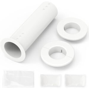 Mini Split Wall Sleeve Cover for AC Line Set with Filter, 8.66" Length