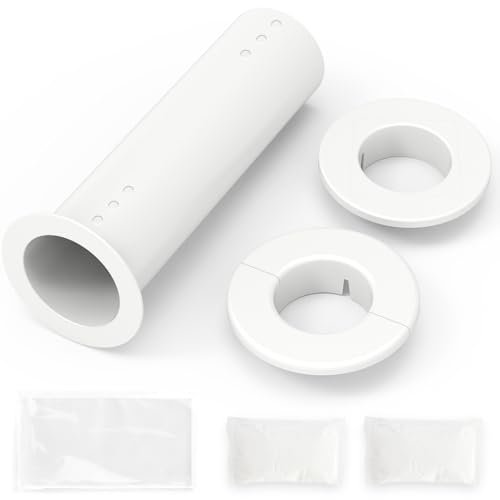 Mini Split Wall Sleeve Cover for AC Line Set with Filter, 8.66" Length