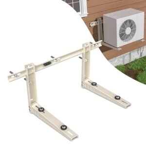 Cestluck Mini Split AC Mounting Bracket with Crossbar, 7,000-12,000 BTU