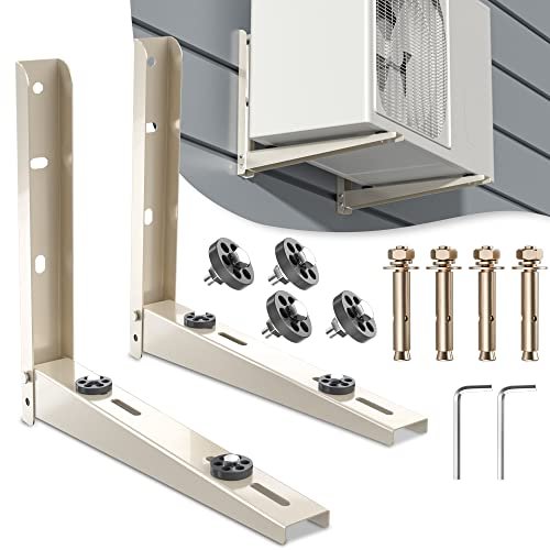 Plusluck Mini Split Wall Mount Bracket – 12,000 BTU, 330 lbs Support