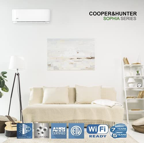 Cooper & Hunter 4-Zone Mini Split AC/Heat System 48,000 BTU Quad Ductless Inverter - Image 2