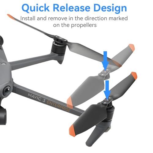 Low-Noise Propellers for DJI Mavic 3 Pro Cine Classic Replacement 8-Pack - Image 8
