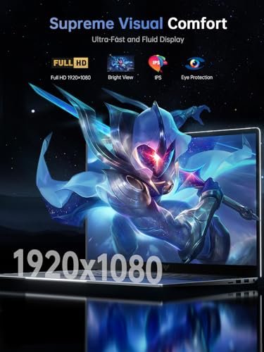 Powerful 15.6" Intel N97 Laptop | 16GB RAM, 512GB SSD, Windows Notebook - Image 3