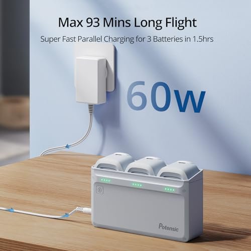 Potensic ATOM SE 4K GPS Drone, Under 249g, 93Min Flight, 4KM FPV, Combo - Image 3