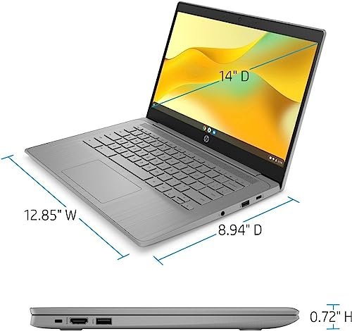 HP 14" Chromebook Laptop: Slim, Fast Intel Celeron, 64GB Storage, Chrome OS - Image 5