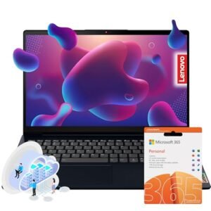 Lenovo Essential IdeaPad • 36GB RAM • 1.5TB Storage(512GB SSD and 1TB Cloud Storage) • 15.6" Full HD • Intel 4-core • Free 1 Year Office 365 • Intel 4-core • Wi-Fi 6 • Type-C • Windows 11 Home