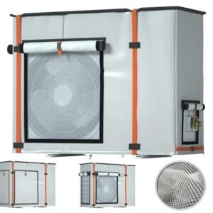 Durable All-Season AC Cover for Mini Split Units, Fits 9000-24000 BTU