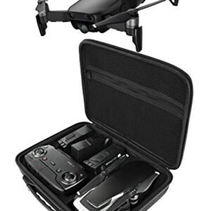 GOSCOPE MAVIC AIR GO CASE (DRONEGEAR EDITION) compact hardshell case DJI MAVIC AIR BODY, CONTROLLER, & 3 SPARE BATTERIES -WATER-RESISTANT NYLON TRAVEL CASE- DJI MAVIC AIR FLY MORE COMBO CARRYING CASE