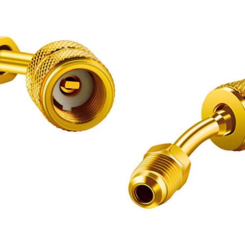 Here's a revised title:
R410a Mini Split AC Charging Adapter Set - 5/16 Quick Connect Coupler - Image 5