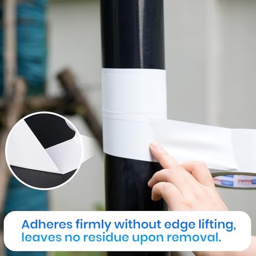 Weatherproof PVC Pipe Wrap Tape – 2" x 36 Yds, White, Corrosion Resistant - Image 5