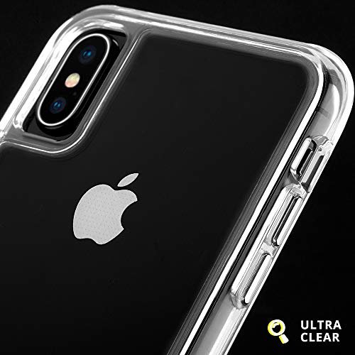 Case-Mate Tough Clear Case for iPhone XS Max – 6.5" Durable Protection - Image 2
