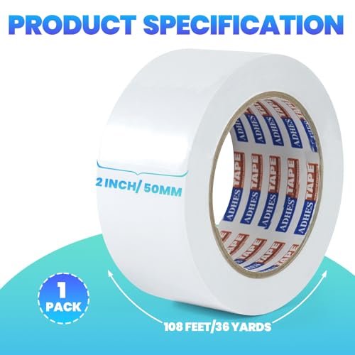 Weatherproof PVC Pipe Wrap Tape – 2" x 36 Yds, White, Corrosion Resistant - Image 2