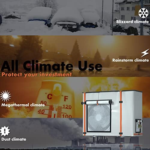 Durable All-Season AC Cover for Mini Split Units, Fits 9000-24000 BTU - Image 4