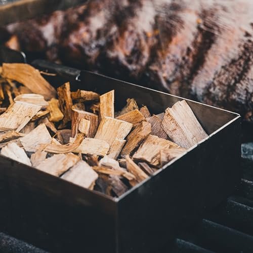 Here's a revised title:
Hickory Smoker Wood Chips - Premium Natural BBQ Grilling Flavor Enhancer 2lb Bag - Image 6