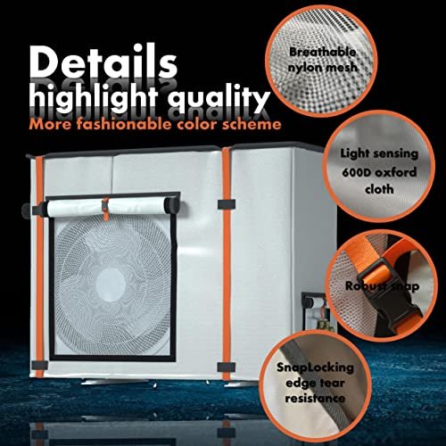 Durable All-Season AC Cover for Mini Split Units, Fits 9000-24000 BTU - Image 5