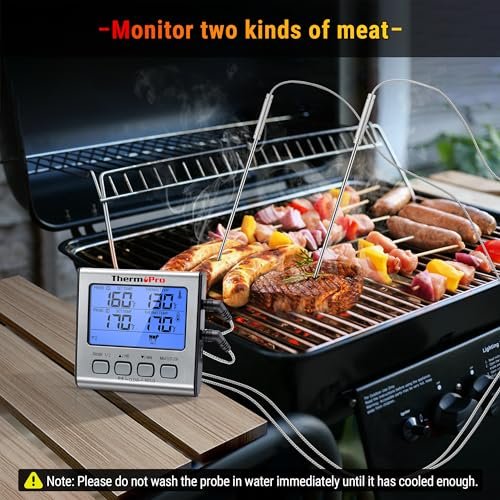 Precision Dual Probe Digital Meat Thermometer for Grill, Oven, BBQ & Smoker - Image 2