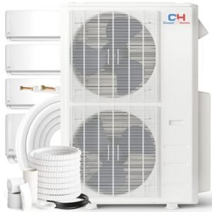 Cooper & Hunter 4-Zone Mini Split AC/Heat System 48,000 BTU Quad Ductless Inverter