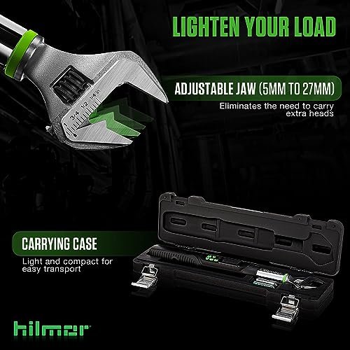 Hilmor Digital Torque Wrench – HVAC & Mini-Split Tool with LCD & Alerts - Image 5