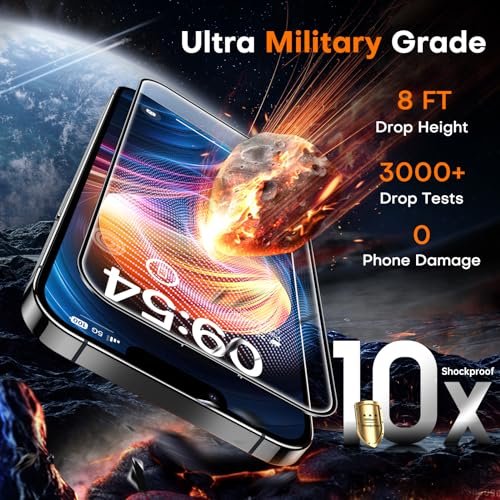 TOCOL iPhone 14 Screen Protector 2-Pack, 9H Tempered Glass, Full Cover - Image 3